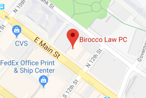 Map to Birocco Law PLC